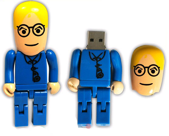 Plastic USB Flash Drive EUP-293
