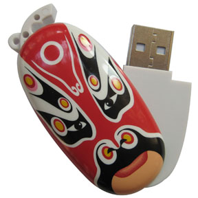 PVC USB Flash Drive EUV-208