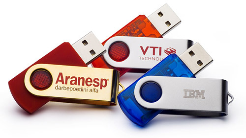 Swivel USB Flash Drives EUS-005